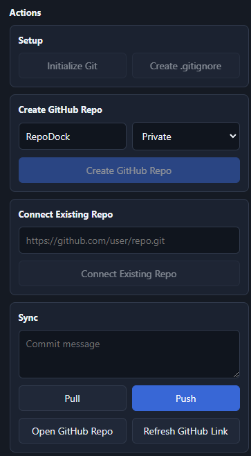GitHub actions